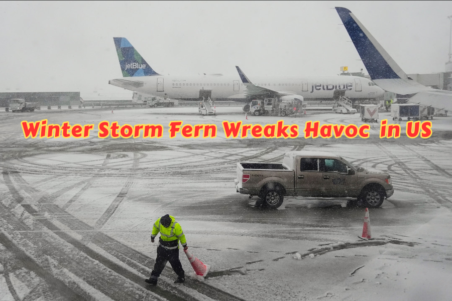 Winter Storm Fern Wreaks Havoc: Thousands of US Flights Canceled – Rebook Now with Airline Waivers to Avoid the Chaos!