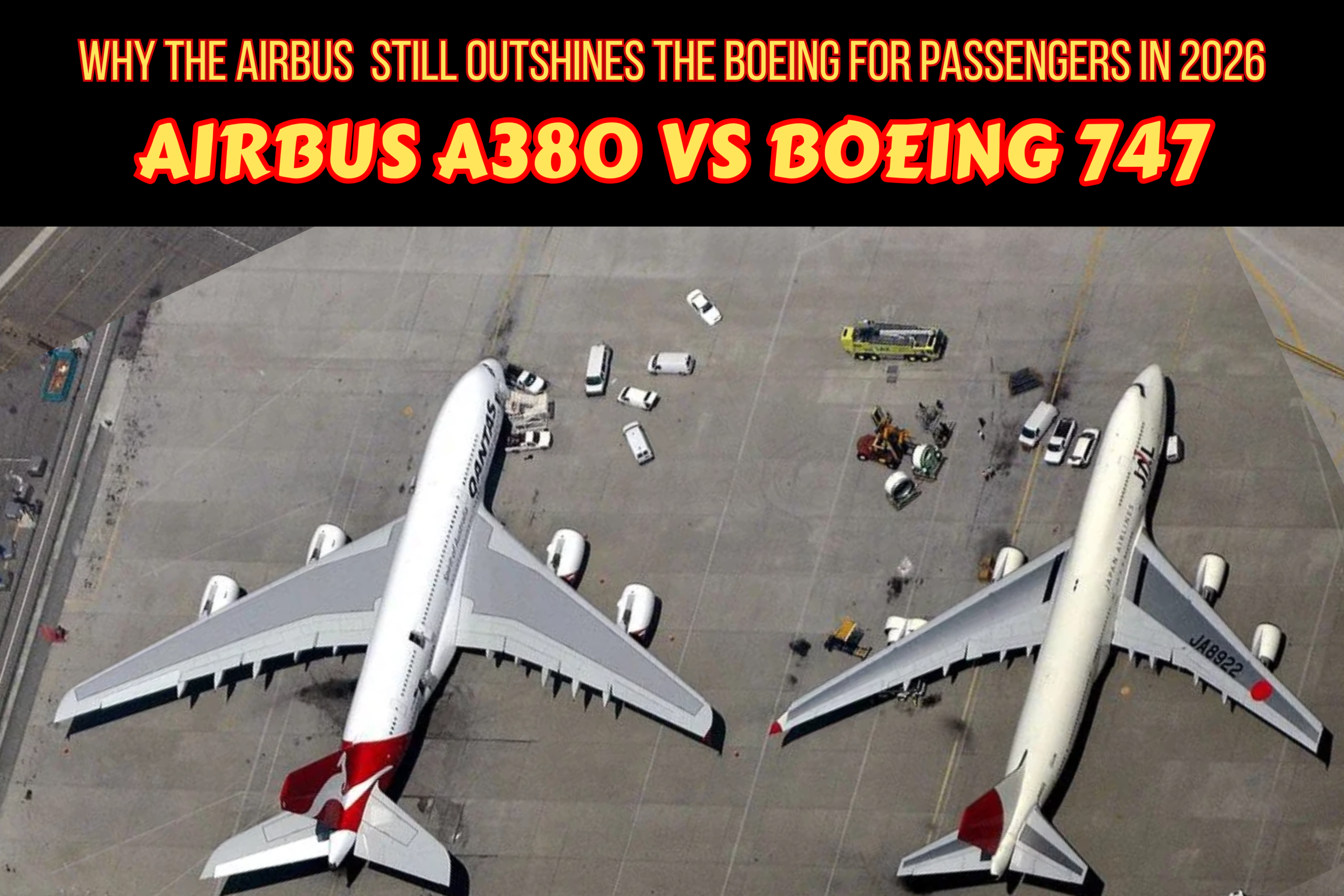 Why the Airbus A380 Still Outshines the Boeing 747 for Passengers in 2026